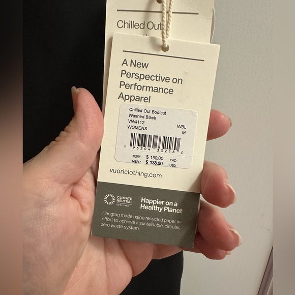 VUORI CHILLED OUT BOOTCUT LEGGINGS - Picture 3 of 3